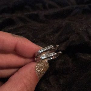 Two Birch sterling silver ring guard